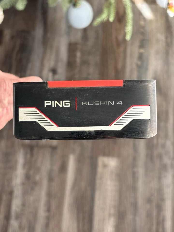 Ping 2021 Kushin 4 Putter 35' Left-Handed - Used - No Head Cover - Image 2 of 4