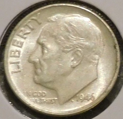 Silver Dime - Roosevelt - 1946-S [452]