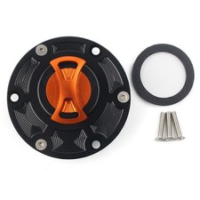 Fuel Gas Tank Cap Cover For Aprilia RS125/RS250 RSV1000 Tiger 800 1050 Orange