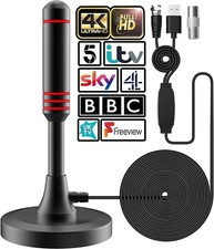 2025 Newest HDTV Aerial Indoor TV Aerial for Smart TV with Signal Booster