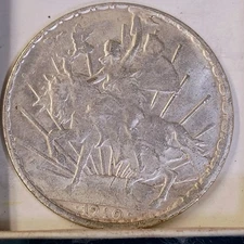 1910 Mexico Caballito Silver  Pesos 90%  Great Condition