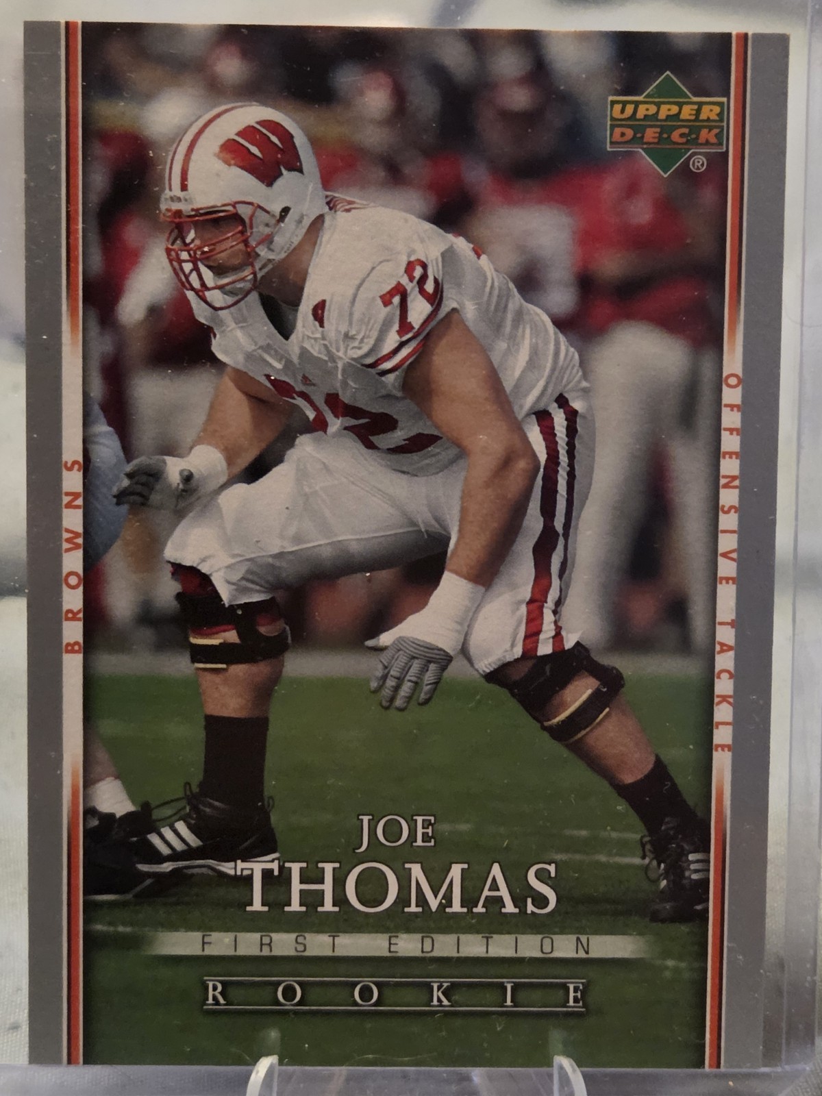 2007 Upper Deck First Edition - Rookie Joe Thomas #105 (RC)