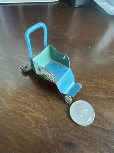 Vintage OHIO ART - Tiny Toy Stroller