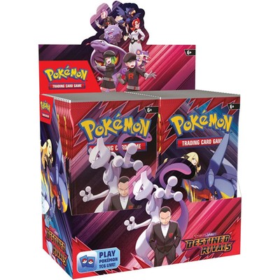 英語版 Destined Rivals 未開封BOX Pokemon TCG: Scarlet & Violet - Destined Rivals Booster Box - 36