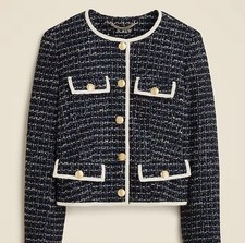 JCrew Isabelle lady jacket in Italian tweed Sz 8