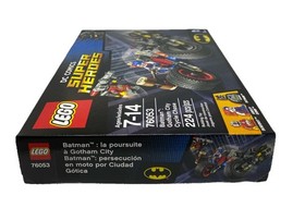 Lego DC SUPER HEROES Batman Gotham City Cycle Chase Deadshot Harley Quinn Batman