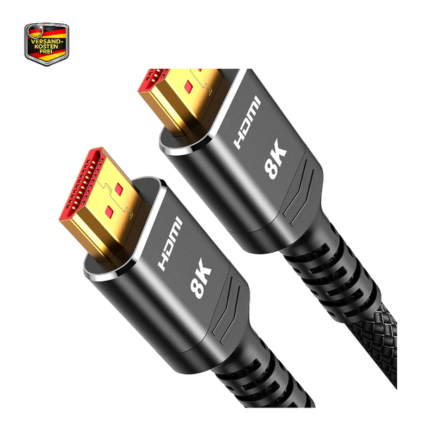 Hdmi 2.1 Kabel 0.5M 8K 48Gbps Highspeed-image