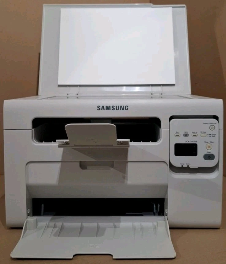 Samsung SCX-3405W SW Laserdrucker Scan Kopie Wi-Fi ADF Mac OS USB 2.0 Win 11 - Bild 2 von 4