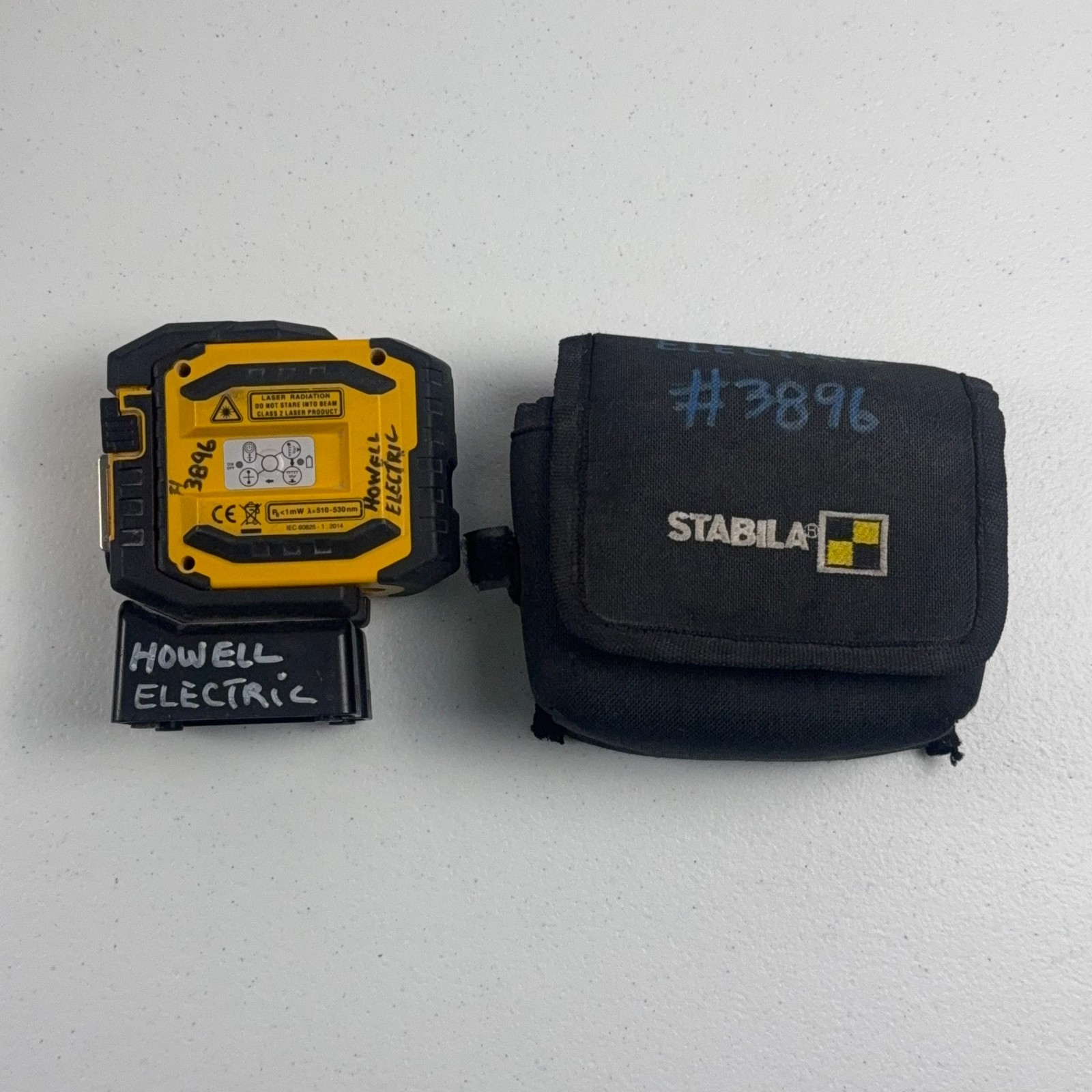 Stabila LAX 300G Green Beam Line/Dots Laser Level With Soft Case TESTED