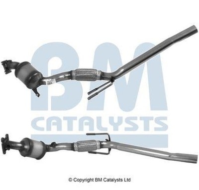 BM Catalysts Katalysator Kat Approved passend für VW Polo 5 1.0 Skoda Fabia 3
