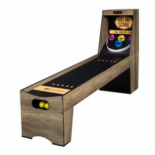 7 Ft. 3 In. Roll and Score Arcade, Compact Game Ball Table with Electronic Scori