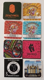 Lot 12 Sous bocks Bière bierdeckel posavasos sottobicchierri beer coasters