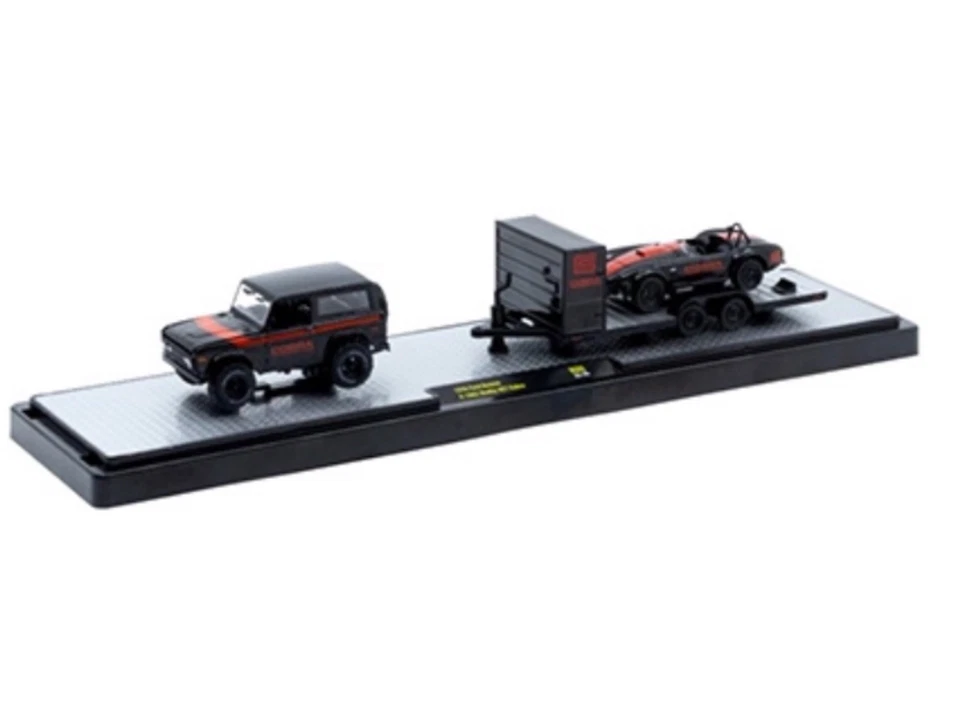 M2 machines hauler 1976 Ford Bronco & 1965 Shelby 427 Cobra ,R90,pre order - Image 2 of 2