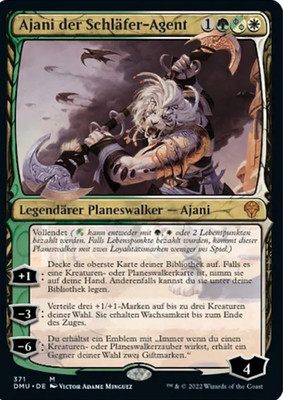 Ajani the Sleeper Agent / Sleeper - DOMINARIA UNITED - German (NM+) Extra