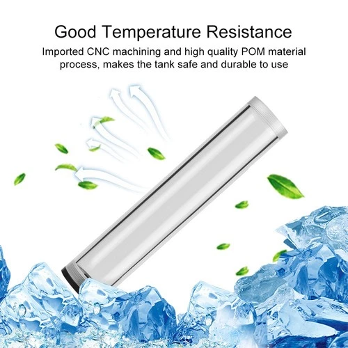 50mm Diameter G1/4 Thread DIY Extra Long Cylinder Water Cooled Tank For Computer