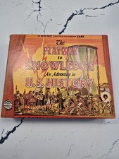 VTG PLAYWAY TO KNOWLEDGE US HISTORY JACMAR ELECTRIC GAME COMPLETE REPAIR/PARTS