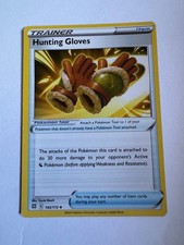 hunting gloves pokemon card value Buy Fire-Resistant Evolves from null Rules Attach a Pokmon Tool to 1 of your Pokmon that doesnt already have a Pokmon Tool attached Hunting Gloves 142/172 Reverse Holo