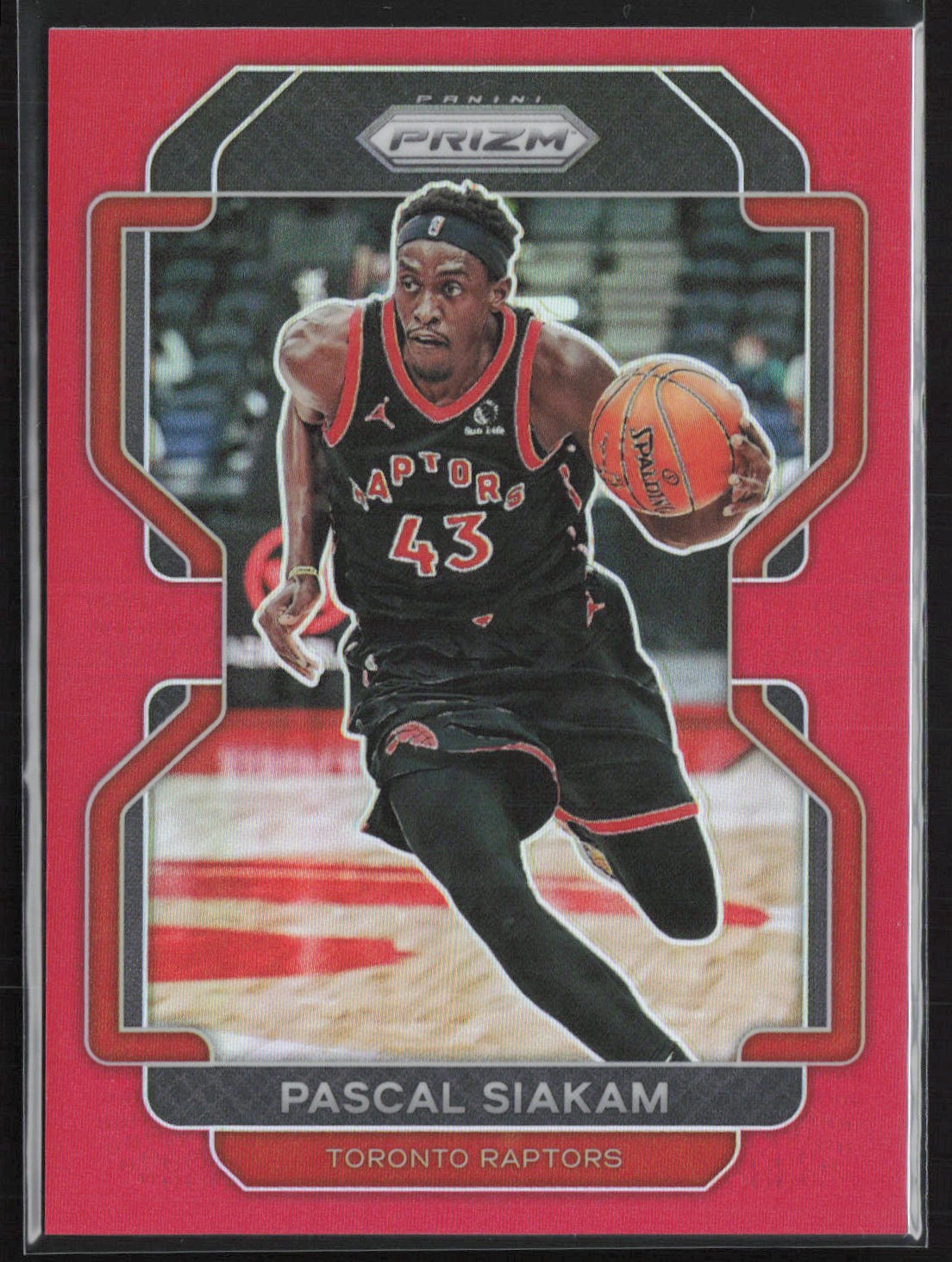 2021-22 Panini Prizm #174 Pascal Siakam Red #/299