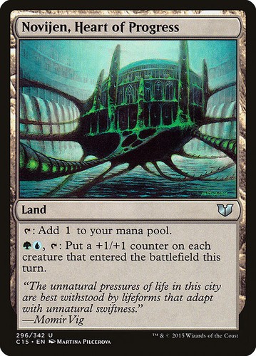 Novijen, Heart of Progress - Commander 2015 #296 Uncommon