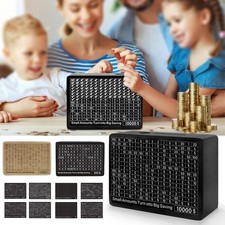 Money Saving Challenge Box Cash Vault Wooden Savings Box Cash Saver 500 10000