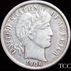 1906 O BARBER DIME ~ GORGEOUS NEW ORLEANS 10c COIN ~ FREE SHIPPING ~ TCC