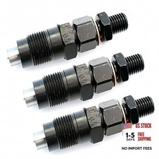 New 3 PCS 3LB1 Fuel Injector Fits Compatible with Isuzu 3LB1 Diesel Engine