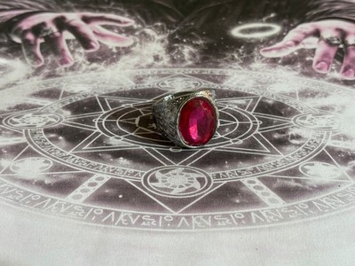 'Most' Ring Power Queen Succubus Very Blessed Silver Collectible