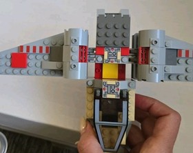 LEGO Star Wars: X-Wing Fighter W/ Mini Figures (7140) INCOMPLETE