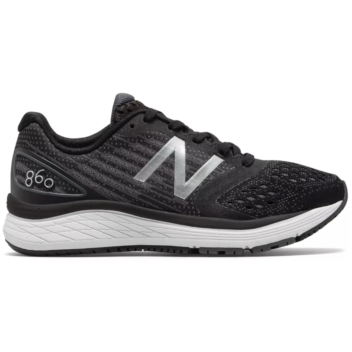 Women's New Balance 860v9, Black/Grey, B Medium US