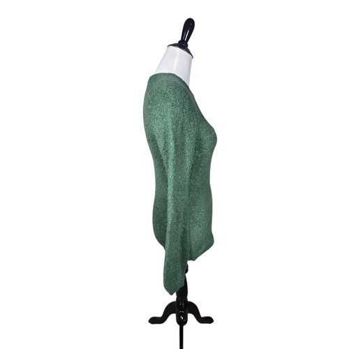 Moda International Large Green Keyhole Sweater - Picture 4 of 7