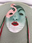 Vandor 1985 Pelzman Designs Japan Landline Ceramic Mask Wall Decor — photo 1