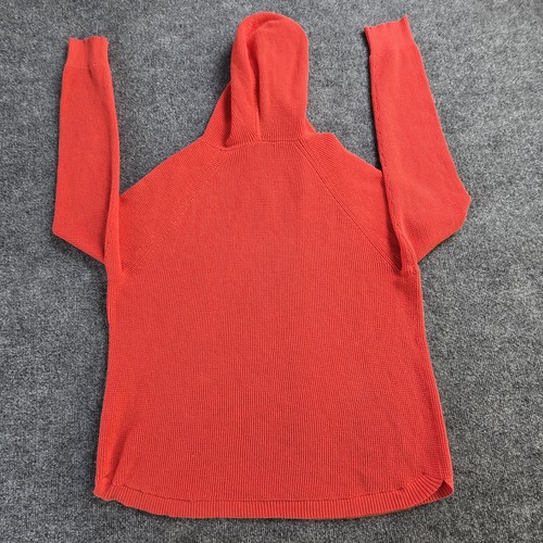 Lauren Ralph Lauren Hoodie Orange Women's XL Coral Knit Sweatshirt LRL - Picture 8 of 9