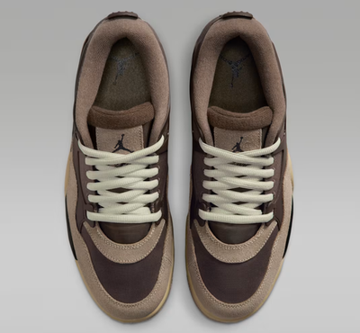 Air Jordan 4 RM Shoes Ironstone Baroque Brown Light Bone Men's