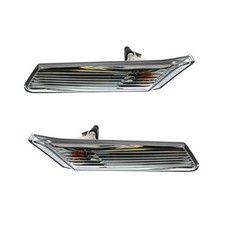 Genuine Porsche 911 997 Left Right Clear Euro Side Marker Light Set