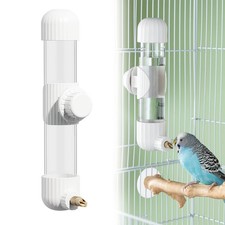 No Mess Bird Water Dispenser Bird Cage Accessories 7.4 Fl Oz Bird Water Bottl...