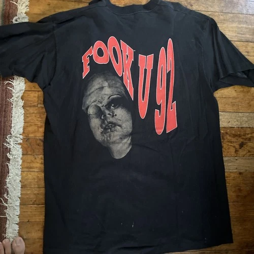 Pigface Fook U Concert T Shirt Black XL 1990s vintage concert t-shirt, vintage, size XL, single stitch, B+ condition