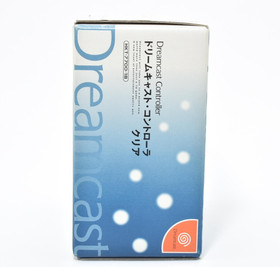 Sega Dreamcast Controller Clear Visual Memory Set Box Tested Rare 2001 LE Japan