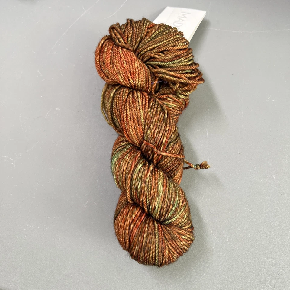 Madelinetosh Tosh Hand Dyed Merino Wool Yarn Golden Hickory 225 yds DK - Image 3 of 4