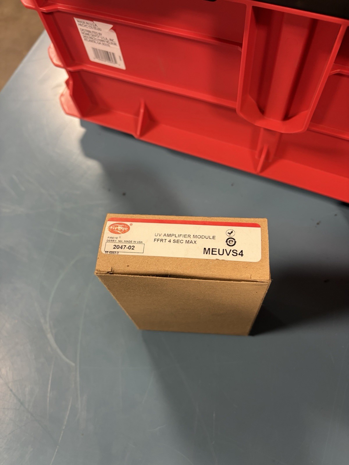 NEW MEUVS4 Fireye Uv Self-Check Amp 4 Sec FFRT OEM MEUVS4