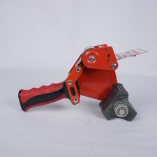 Red Scotch Tape 3M Dispenser Hand Held Packing Tape Gun 2 Roll
