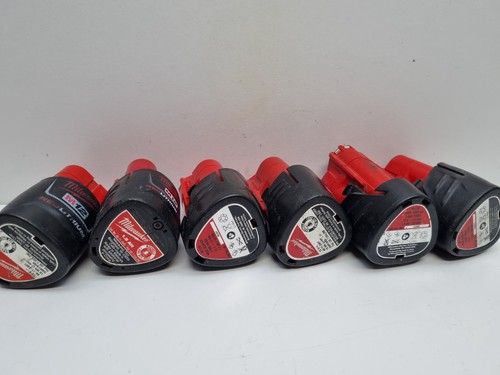 Milwaukee 12v Battery x6 - For Parts or Repair - Picture 4 of 6