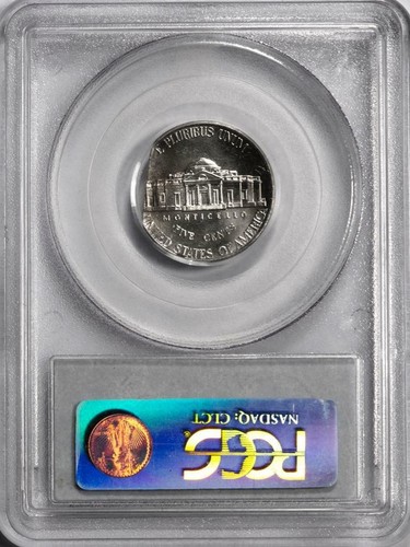 2006 PCGS MS64 10% Straight End Clip Nickel Mint Error Rare Modern Date - Picture 4 of 4