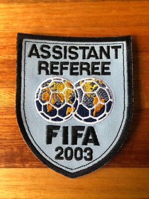 Original 2003 FIFA ASSISTANT REFEREE patch MINT UNUSED
