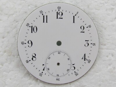 Chopard L.U.C Antique Swiss Pocket Watch Original Enamel DIAL Watch-face 44.5mm