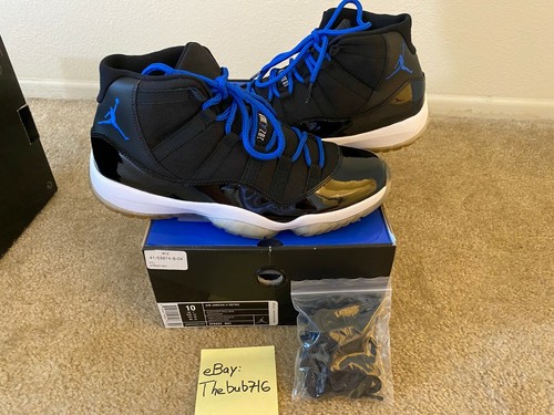 Nike Air Jordan 11 - Space Jam (2009) (US Men Sz 10) (378037-041) *CUSTOM LACES* - Picture 1 of 12