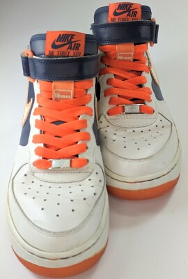 nike air force 1 orange laces