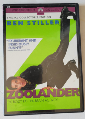 Zoolander DVD Special Collectors Edition 2001 Ben Stiller Owen Wilson