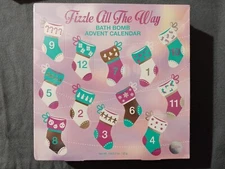 SpaLife Fizzle All The Way - 12 Day Bath Bomb Advent Calendar ***NEW***
