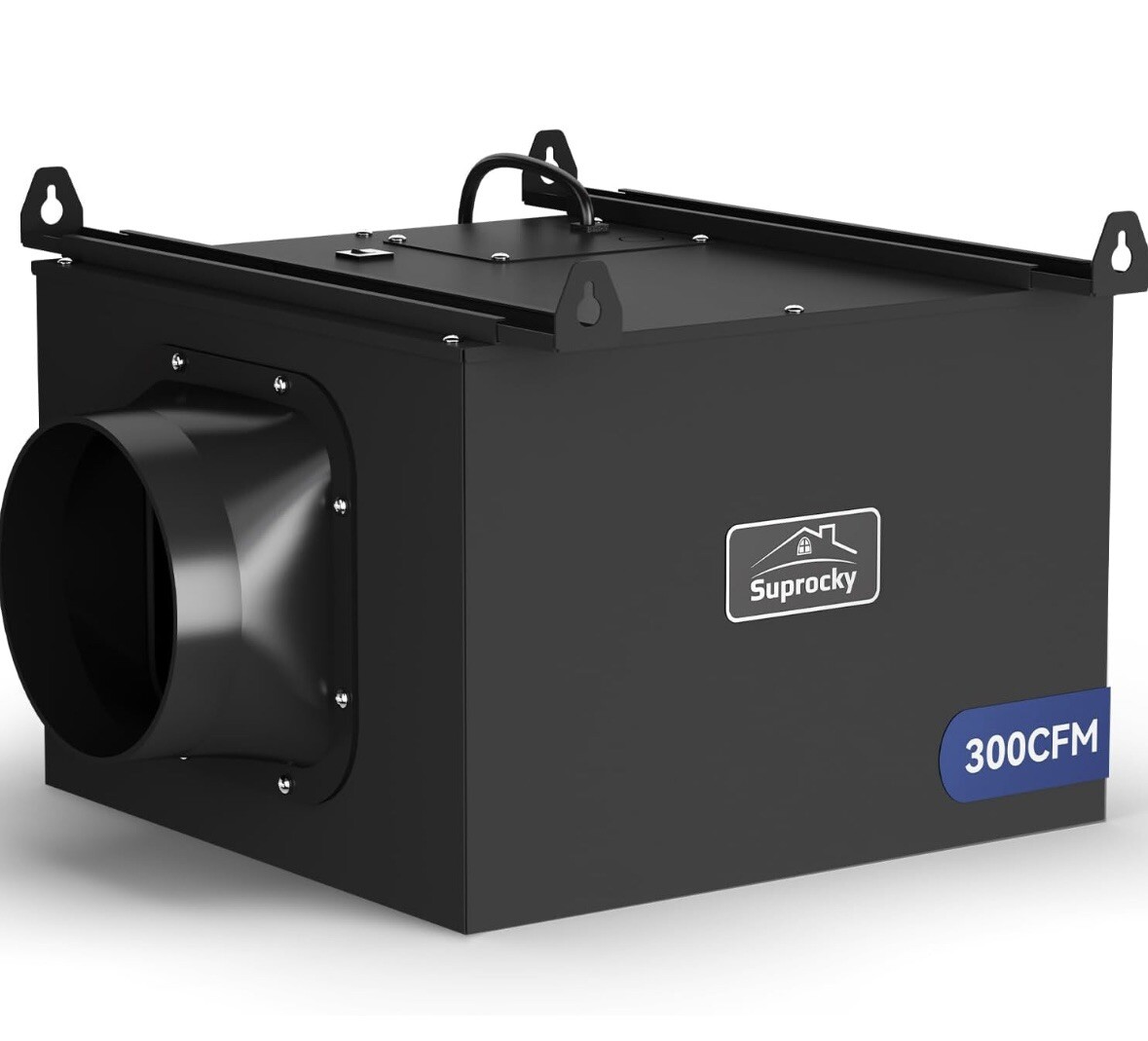 SUPROCKY Ultra Quiet Bathroom Exhaust Fan, Remote Mount In Line Fan VF240 eBay