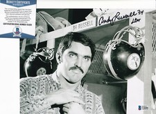 ANDY RUSSELL signed (PITTSBURGH STEELERS) Football 8X10 photo BECKETT V24201 ANDY RUSSELL signed (PITTSBURGH STEELERS) Football 8X10 photo BECKETT V24201